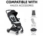 Сгъваема и преносима лятна бебешка количка за новородени с тегло до 25кг Hauck Travel N Care Plus, черна 160183 thumb 3