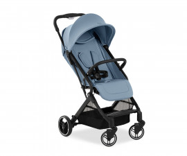 Сгъваема и преносима лятна бебешка количка за новородени с тегло до 25кг Hauck Travel N Care Plus, светло синя 160190