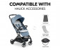 Сгъваема и преносима лятна бебешка количка за новородени с тегло до 25кг Hauck Travel N Care Plus, светло синя 160190 thumb 11
