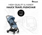 Сгъваема и преносима лятна бебешка количка за новородени с тегло до 25кг Hauck Travel N Care Plus, светло синя 160190 thumb 2