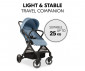 Сгъваема и преносима лятна бебешка количка за новородени с тегло до 25кг Hauck Travel N Care Plus, светло синя 160190 thumb 3