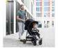 Сгъваема и преносима лятна бебешка количка за новородени с тегло до 25кг Hauck Rapid 4, сива 148464 thumb 2