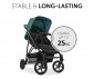 Сгъваема и преносима лятна бебешка количка за новородени с тегло до 25кг Hauck Rapid 4, петрол 148471 thumb 6