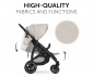 Сгъваема и преносима лятна бебешка количка за новородени с тегло до 25кг Hauck Rapid 4D, бежова 148969 thumb 6