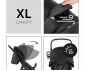 Сгъваема и преносима лятна бебешка количка за новородени с тегло до 25кг Hauck Rapid 4D, черна 148952 thumb 7
