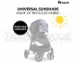 Регулиращ се сенник за количка за деца Hauck Pushchair Sunshade, сив 550755 thumb 2