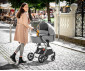 Комбинирана бебешка количка до 25 кг. Hauck Vision X Set Silver, сива 165256 thumb 17