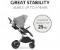 Комбинирана бебешка количка до 25 кг. Hauck Vision X Set Silver, сива 165256 thumb 4