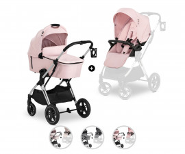 Комбинирана бебешка количка до 25 кг. Hauck Vision X Set Silver, асортимент