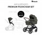 Комбинирана бебешка количка до 25 кг. Hauck Walk N Care Air Set, UV50+, тъмна маслина 165492 thumb 2