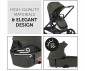 Комбинирана бебешка количка до 25 кг. Hauck Walk N Care Air Set, UV50+, тъмна маслина 165492 thumb 8