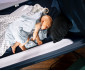 Преносима сгъваема кошара на 1 ниво за бебе за спане и игра Hauck Dream N Play Plus, тъмно синьо 603604 thumb 17
