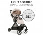 Сгъваема и преносима лятна бебешка количка за новородени с тегло до 25кг Hauck Travel N Care, сива 16015 thumb 2