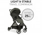 Сгъваема и преносима лятна бебешка количка за новородени с тегло до 25кг Hauck Travel N Care, маслина 16017 thumb 3