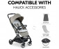 Сгъваема и преносима лятна бебешка количка за новородени с тегло до 25кг Hauck Travel N Care Plus, маслина 16020 thumb 9