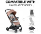 Сгъваема и преносима лятна бебешка количка за новородени с тегло до 25кг Hauck Travel N Care Plus, лешник 16026 thumb 11