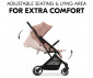 Сгъваема и преносима лятна бебешка количка за новородени с тегло до 25кг Hauck Travel N Care Plus, лешник 16026 thumb 7