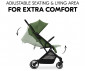 Сгъваема и преносима лятна бебешка количка за новородени с тегло до 25кг Hauck Travel N Care Plus, зелена 16027 thumb 7
