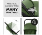 Сгъваема и преносима лятна бебешка количка за новородени с тегло до 25кг Hauck Travel N Care Plus, зелена 16027 thumb 8