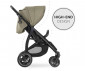 Сгъваема и преносима лятна бебешка количка за новородени с тегло до 25кг Hauck Rapid 4D, маслина 14898 thumb 2