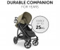 Сгъваема и преносима лятна бебешка количка за новородени с тегло до 25кг Hauck Rapid 4D, маслина 14898 thumb 8