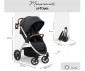 Комбинирана бебешка количка до 22 кг Hauck Uptown, черно меланж 14827 thumb 16