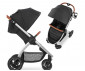 Комбинирана бебешка количка до 22 кг Hauck Uptown, черно меланж 14827 thumb 2