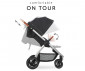 Комбинирана бебешка количка до 22 кг Hauck Uptown, черно меланж 14827 thumb 9