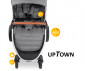Комбинирана бебешка количка до 22 кг Hauck Uptown, сиво меланж 14828 thumb 3