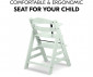 Детско столче от дърво за хранене на дете с тегло до 90 кг Hauck Alpha+, Mint 66142 thumb 4