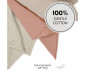 Комплект пелени за бебе от муселинов памук Hauck 80 х 80 см, Cuddle N Clean, 3 броя Beige Dots/Cork/Beige 71123 thumb 4
