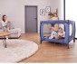 Преносима сгъваема кошара на 1 ниво за бебе за спане и игра Hauck 60672 - Sleep N Play SQ Set, Dark Blue thumb 12