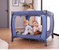 Преносима сгъваема кошара на 1 ниво за бебе за спане и игра Hauck 60672 - Sleep N Play SQ Set, Dark Blue thumb 14