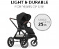 Сгъваема комбинирана бебешка количка с обръщаща се седалка за новородени бебета с тегло до 25кг Hauck Walk N Care, черна 16535 thumb 6