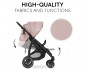 Сгъваема и преносима лятна бебешка количка за новородени с тегло до 25кг Hauck Rapid 4D, Dusty Rose 14897 thumb 5