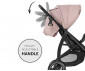 Сгъваема и преносима лятна бебешка количка за новородени с тегло до 25кг Hauck Rapid 4D, Dusty Rose 14897 thumb 7