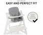Подложка за столче за хранене от дърво Hauck Alpha Cosy Comfort, Stretch Grey 66786 thumb 7