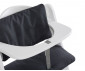 Tапицерия за столче за хранене от дърво Hauck Deluxe, Melange Charcoal 66756 thumb 2