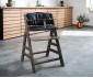 Tапицерия за столче за хранене от дърво Hauck Deluxe, Melange Charcoal 66756 thumb 6