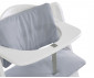 Tапицерия за столче за хранене от дърво Hauck Deluxe, Stretch Grey 66759 thumb 2