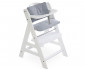 Tапицерия за столче за хранене от дърво Hauck Deluxe, Stretch Grey 66759 thumb 4
