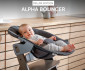 Бебешки шезлонг за столче за хранене Alpha+ Bouncer Hauck, Deluxe melange grey 661857 thumb 12