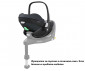 Бебешко столче/кошница за автомобил за новородени бебета с тегло до 13кг с въртяща се функция Maxi Cosi Pebble PRO 360°, Essential Graphite 8052750110 thumb 16
