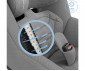 Столче за кола за бебе с тегло до 17кг. Maxi Cosi Pearl 360° PRO, Authentic Grey, 3м-4г 8053510110 thumb 10