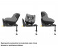 Столче за кола за бебе с тегло до 17кг. Maxi Cosi Pearl 360° PRO, Authentic Grey, 3м-4г 8053510110 thumb 12