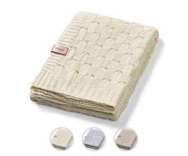 Плетено бамбуково одеяло за бебета и деца, с размер 100 х 75 см Babyono, асортимент 1479 RayaToys