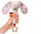 Плюшена писукаща играчка за бебета с гризалка Babyono Rabbit Milly 1528 RayaToys - 5901435414644 thumb 2