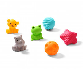 Детска играчка сензорни топки Babyono, комплект от 6 броя 1530 RayaToys - 5901435415511
