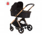 Комбинирана количка с обръщаща се седалка за новородени бебета и деца до 22кг Chipolino Елит 3в1, абанос KKET02302EB thumb 2