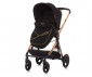Комбинирана количка с обръщаща се седалка за новородени бебета и деца до 22кг Chipolino Елит 3в1, абанос KKET02302EB thumb 7